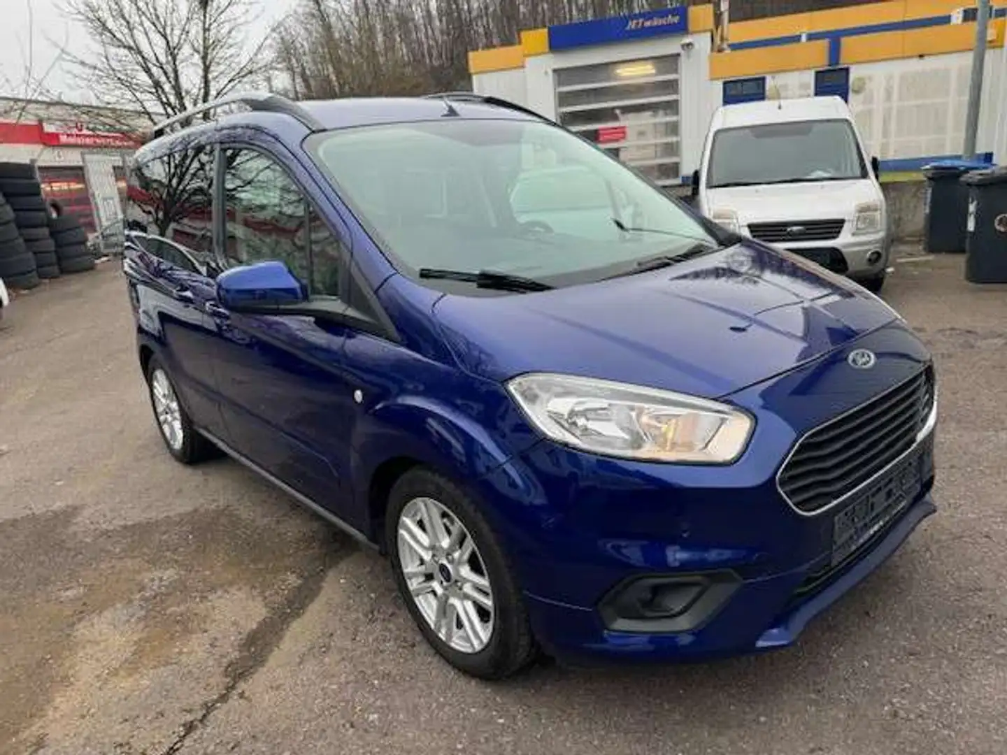 Ford Tourneo Courier FORD TOURNEO COURIER TITANIUM PDC BLUETOOTH SHZ Blauw - 2