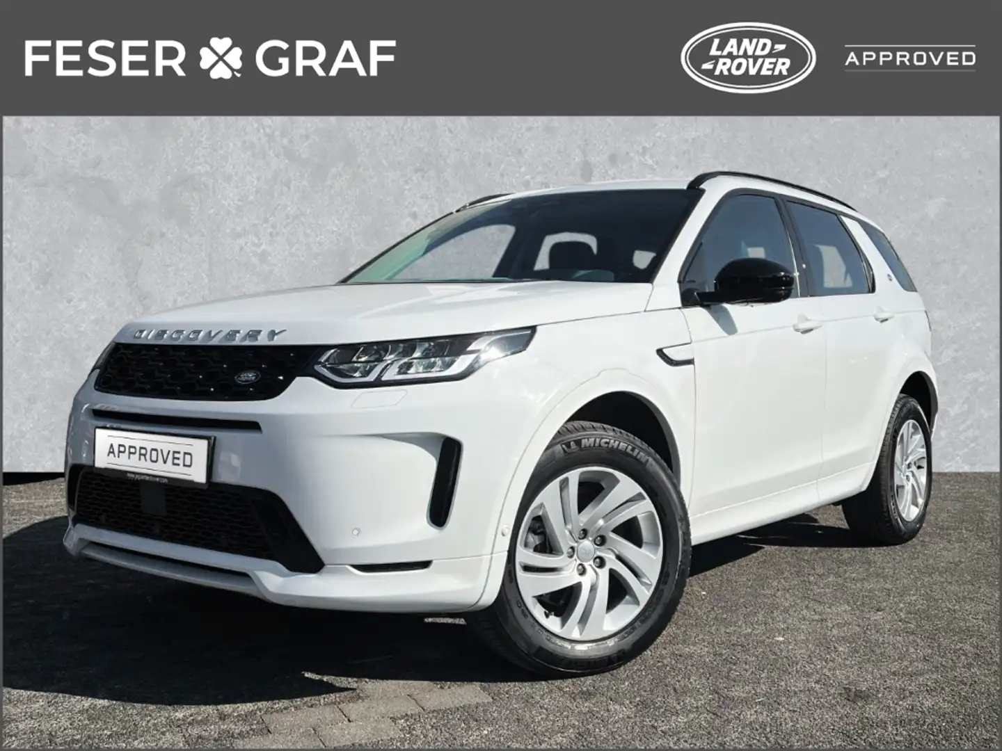 Land Rover Discovery Sport S AWD D200 Komfort P. AHK Tech.P. FaPa Blanc - 1