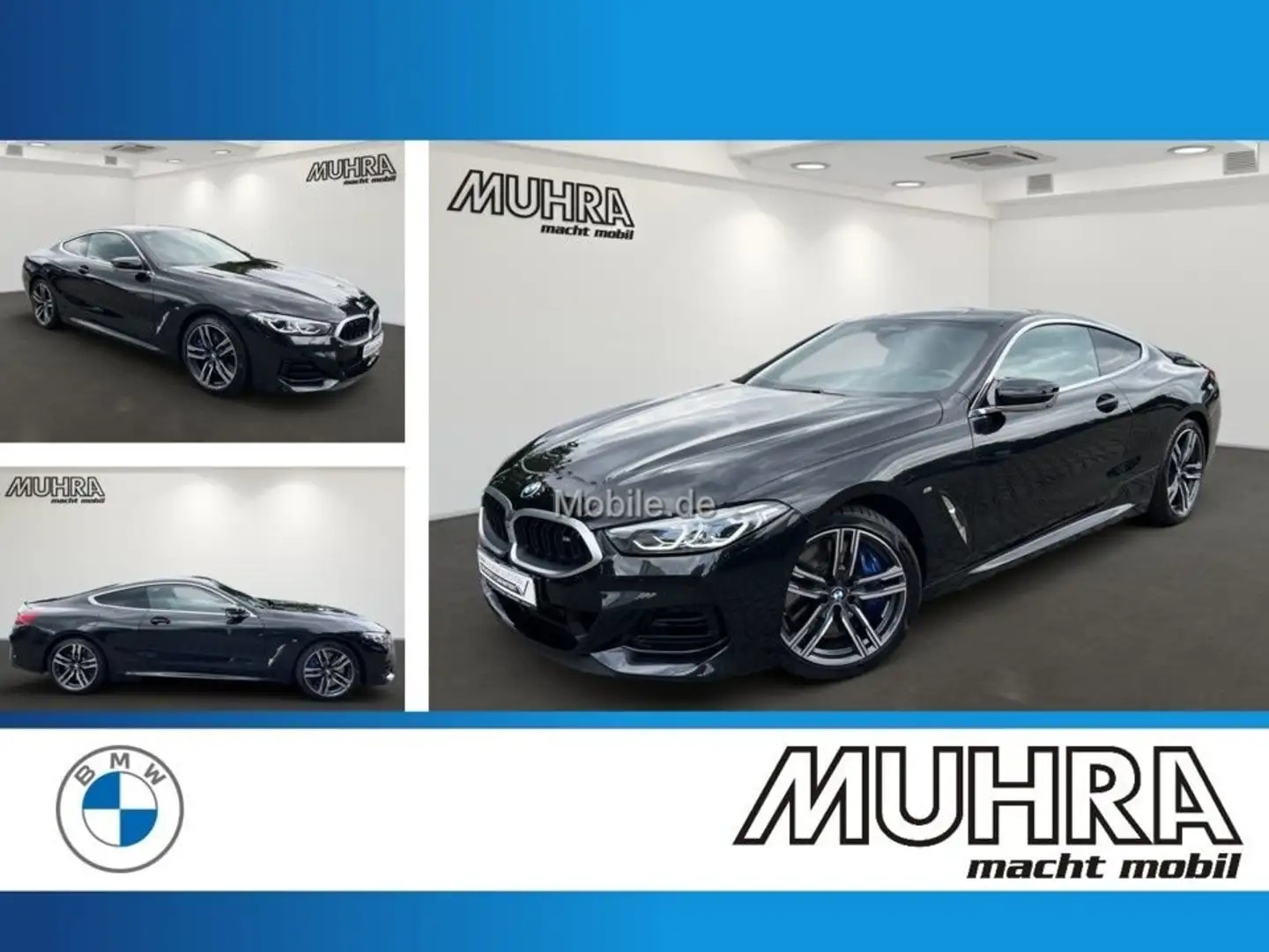 BMW M850 i xDrive Coupe DA Prof. PA+ Sitzlüft. Laser! Černá - 1