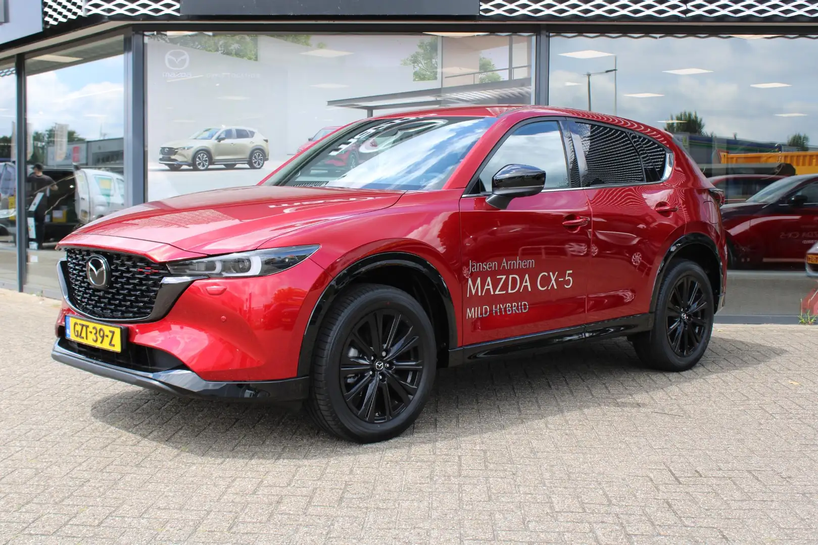 Mazda CX-5 2.0 e-SkyActiv-G M Hybrid 165 Homura & comfort pac Rood - 2