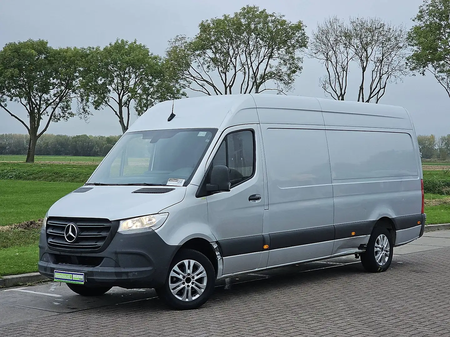 Mercedes-Benz Sprinter 316 L3H2 Maxi Airco Eur6 Silber - 2