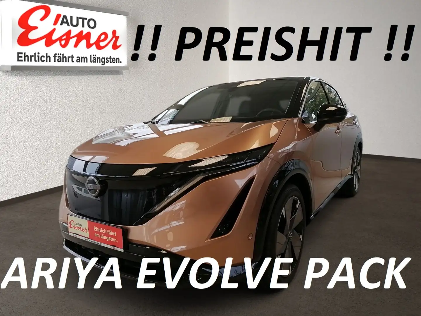 Nissan Ariya EVOLVE PACK ELEKTRO Preishit Schwarz - 2