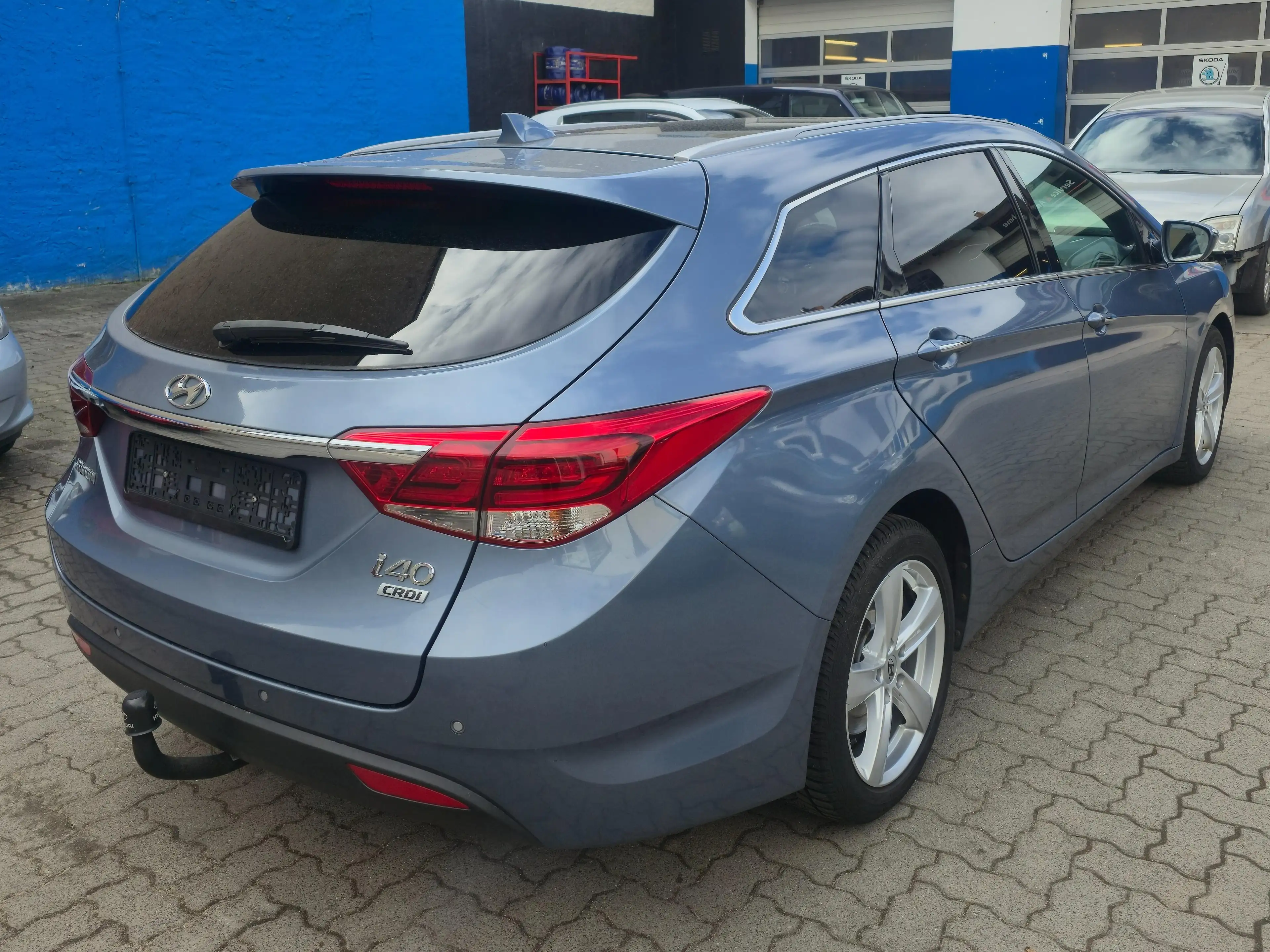 Hyundai i40 i40 Kombi blue 1.7 CRDi DCT Premium — photo 5