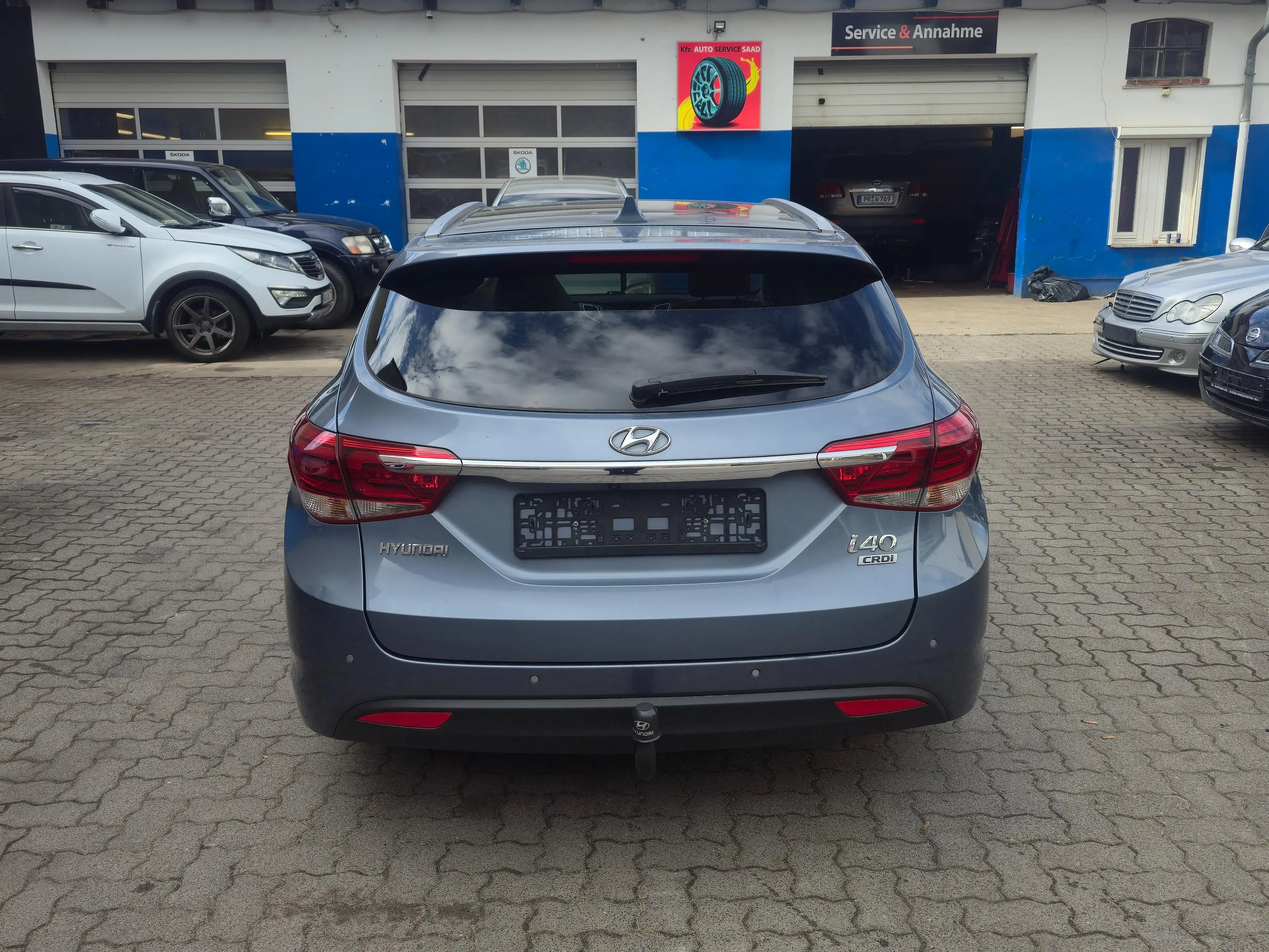Hyundai i40 i40 Kombi blue 1.7 CRDi DCT Premium — photo 4