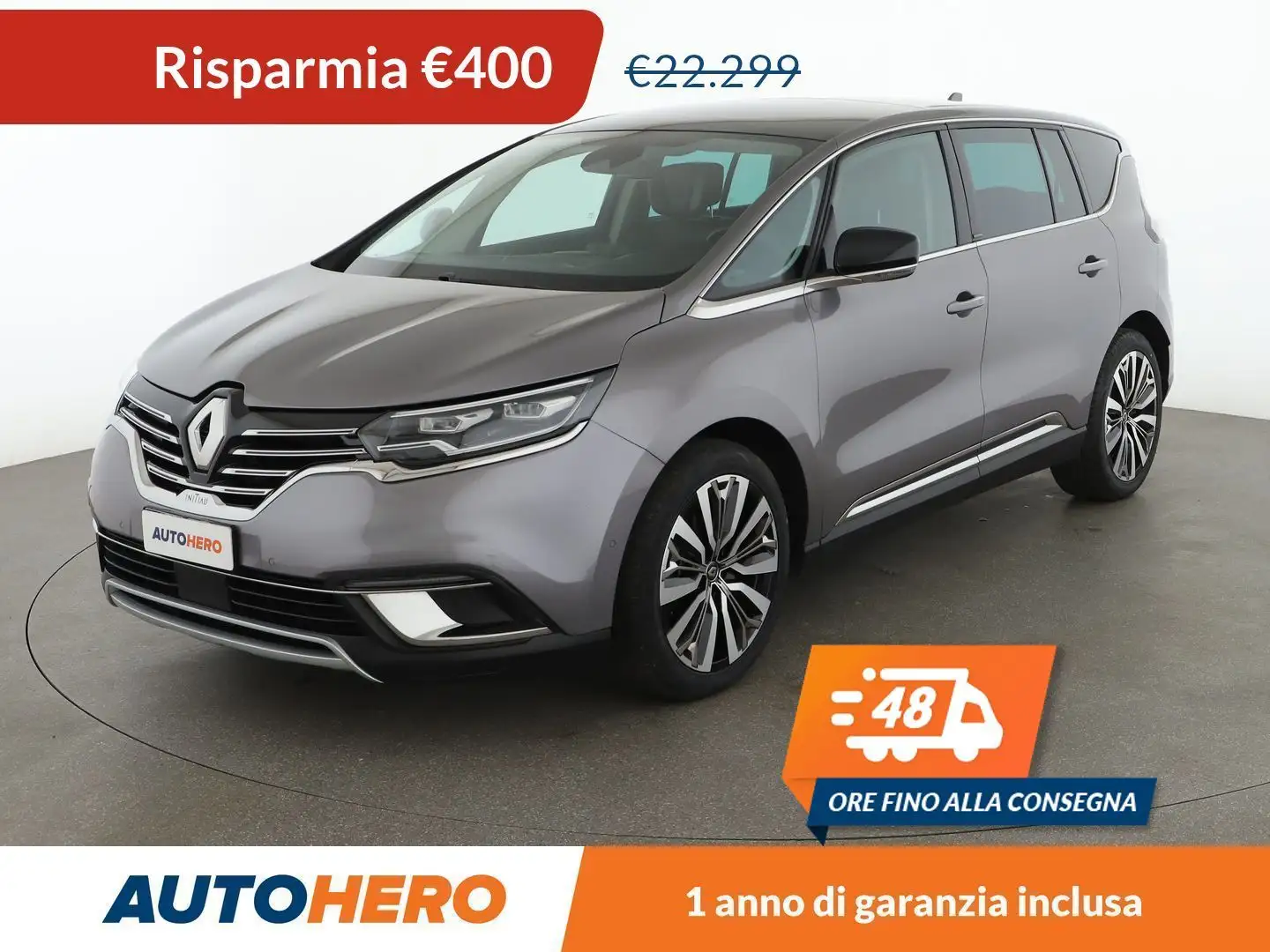 Renault Espace 2.0 Blue dCi  Initiale Paris 200CV EDC Grigio - 1