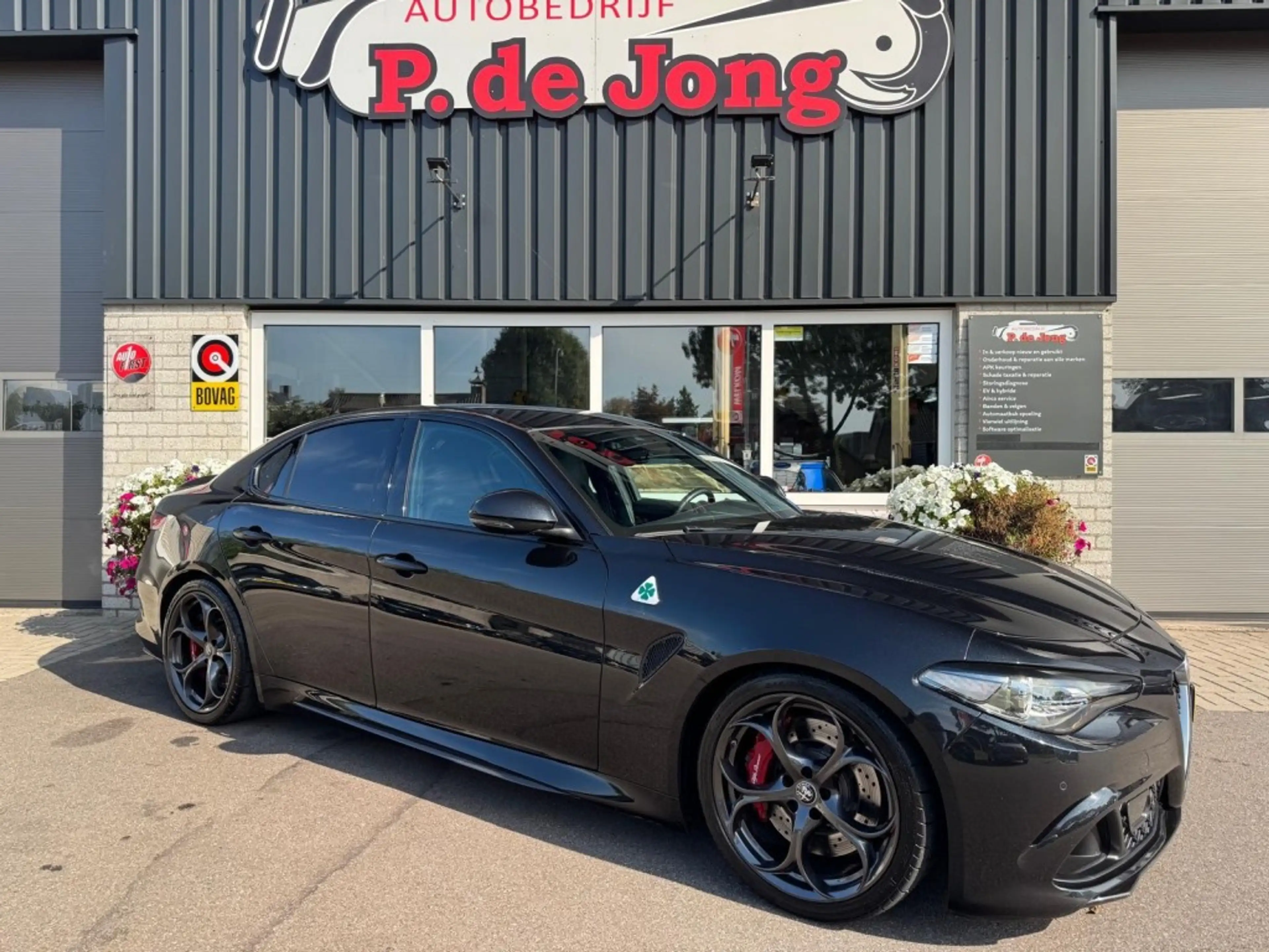 Alfa Romeo Giulia 2.9 V6 QUADRIFOGLIO Carbon pakket Sparco kuipstoel — photo 15