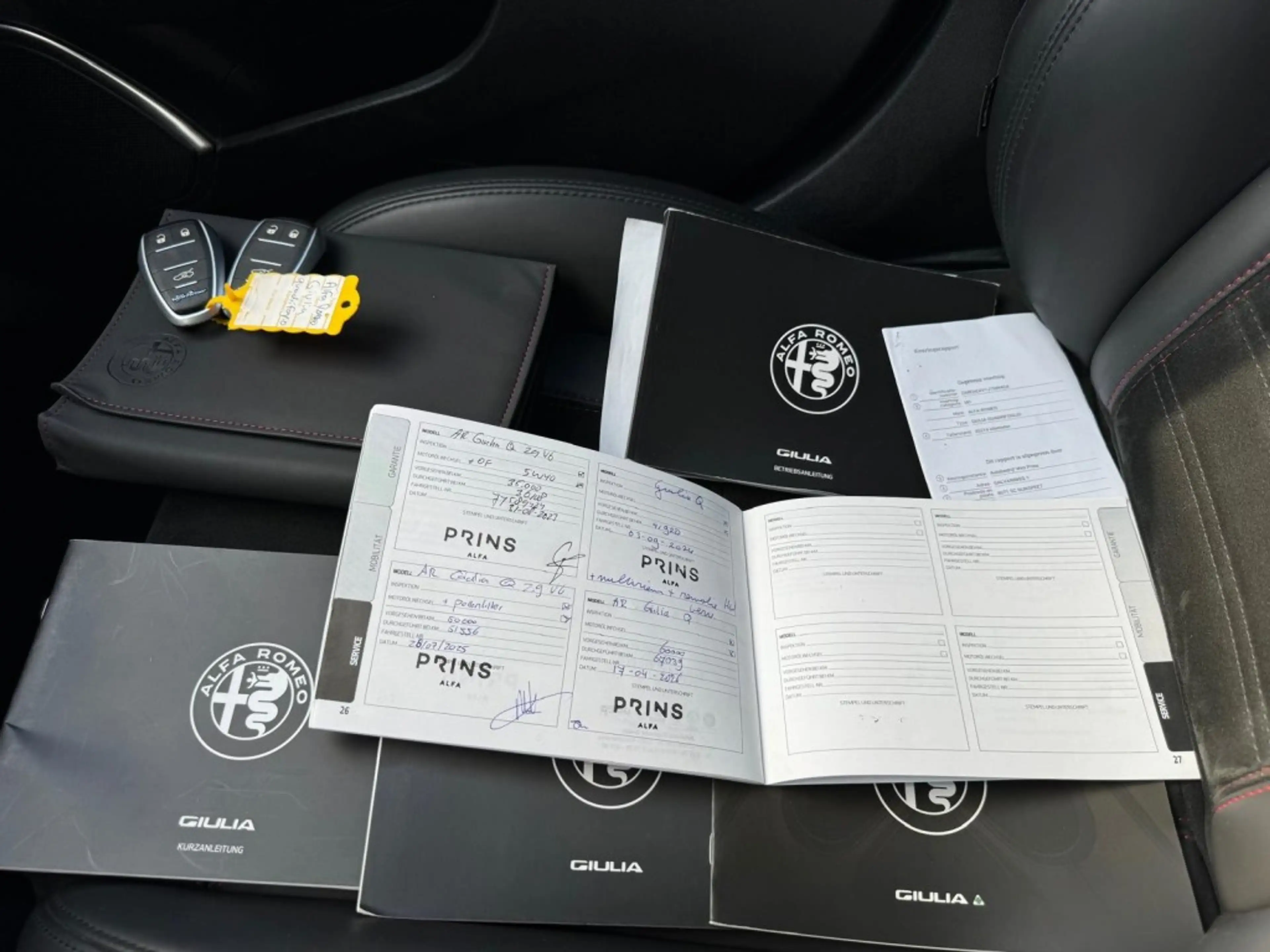 Alfa Romeo Giulia 2.9 V6 QUADRIFOGLIO Carbon pakket Sparco kuipstoel — photo 7
