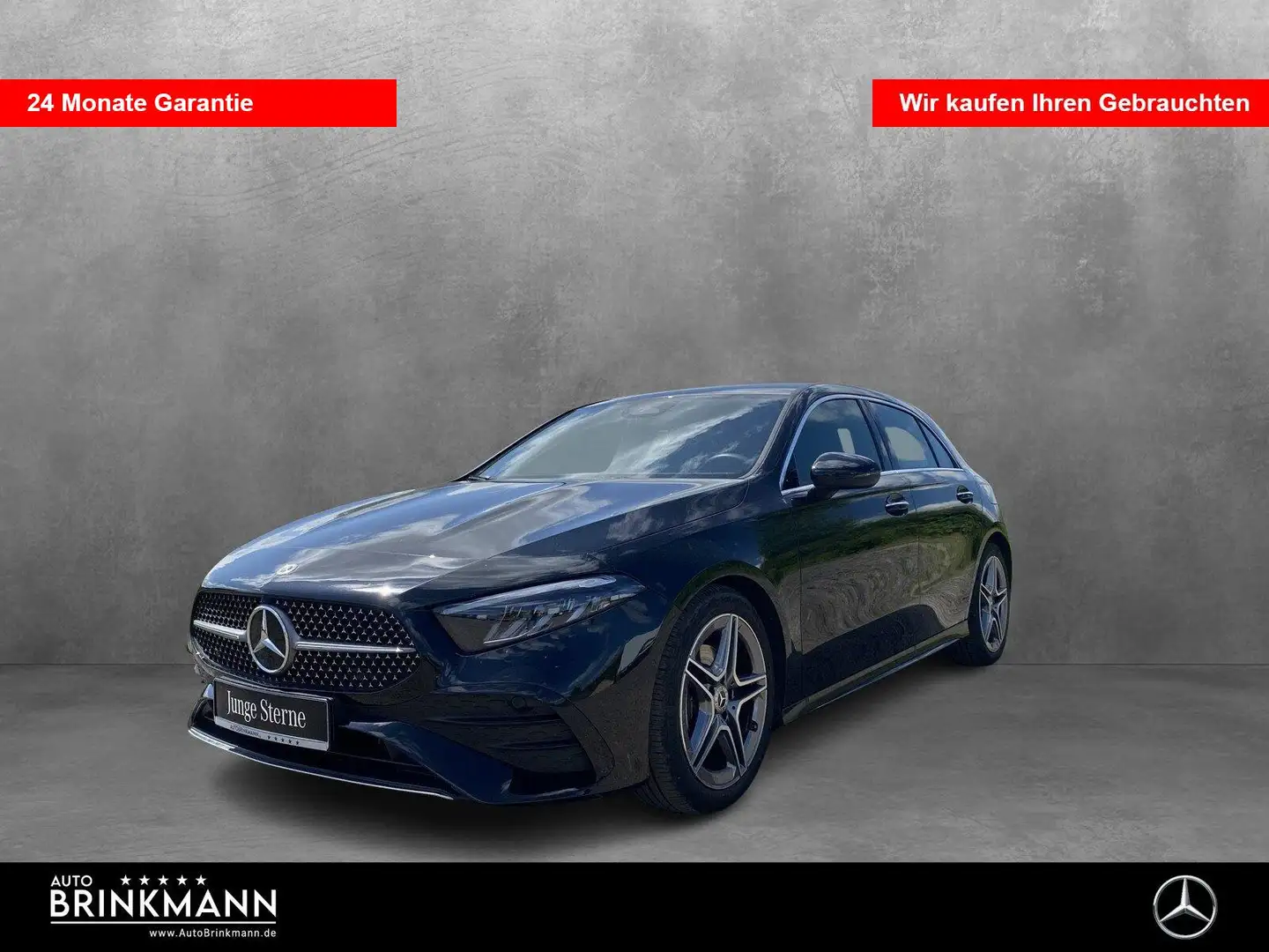 Mercedes-Benz A 200 A 200 AMG Line/LED/SHZ/KeylessGo Parktronic/Kamera Zwart - 1