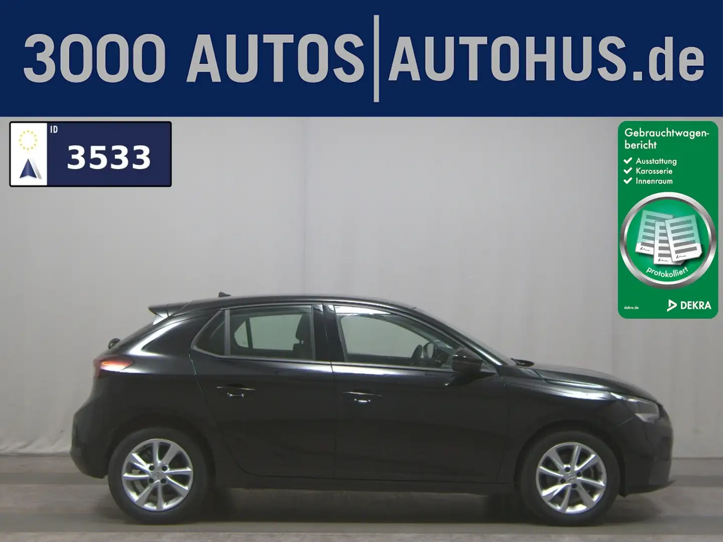 Opel Corsa 1.2 Turbo Elegance Navi PDC LED Schwarz - 1