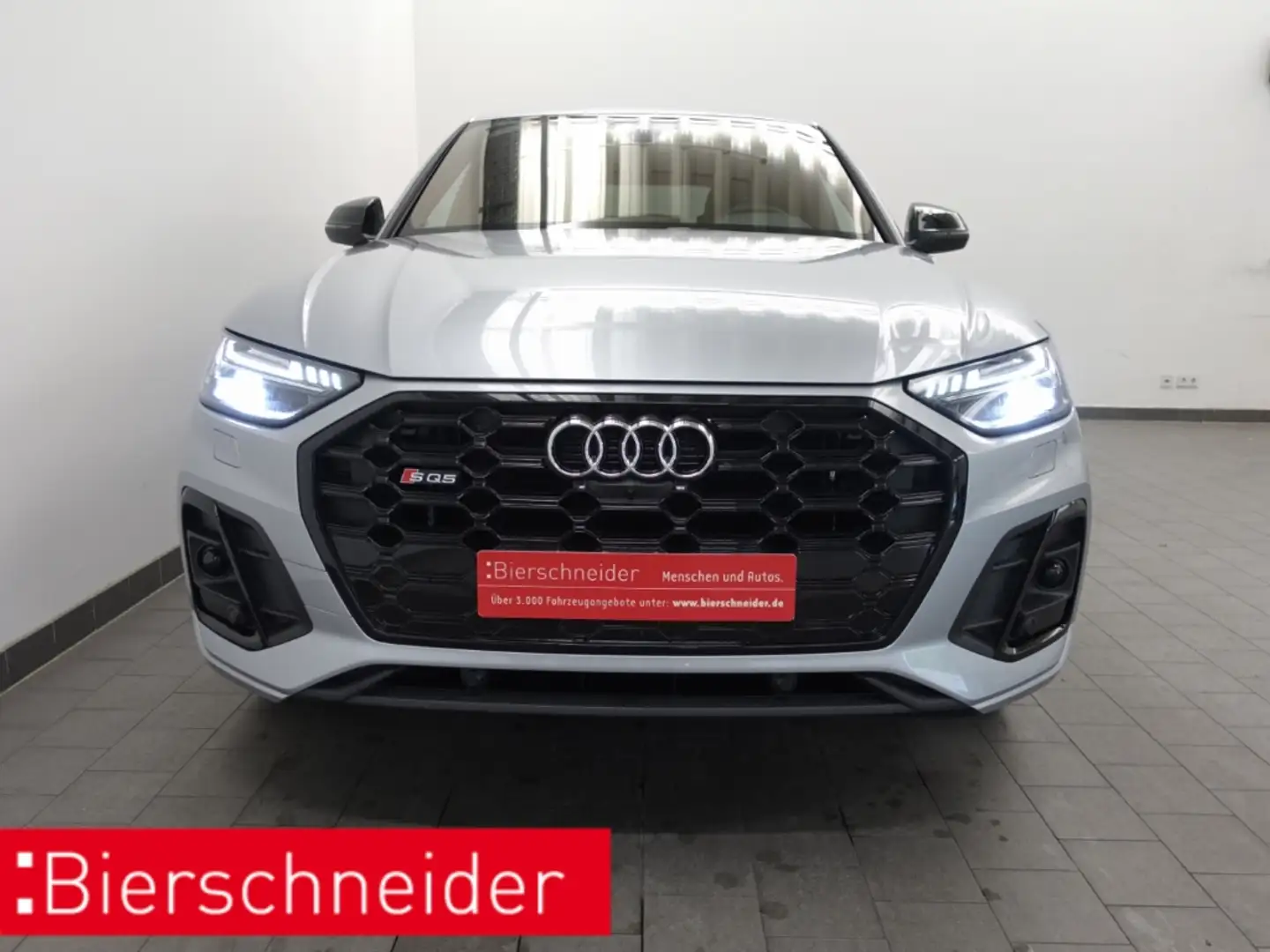 Audi SQ5 Sportback TDI PANO AHK B&O MATRIX LUFT LEDER MEMOR Silber - 2