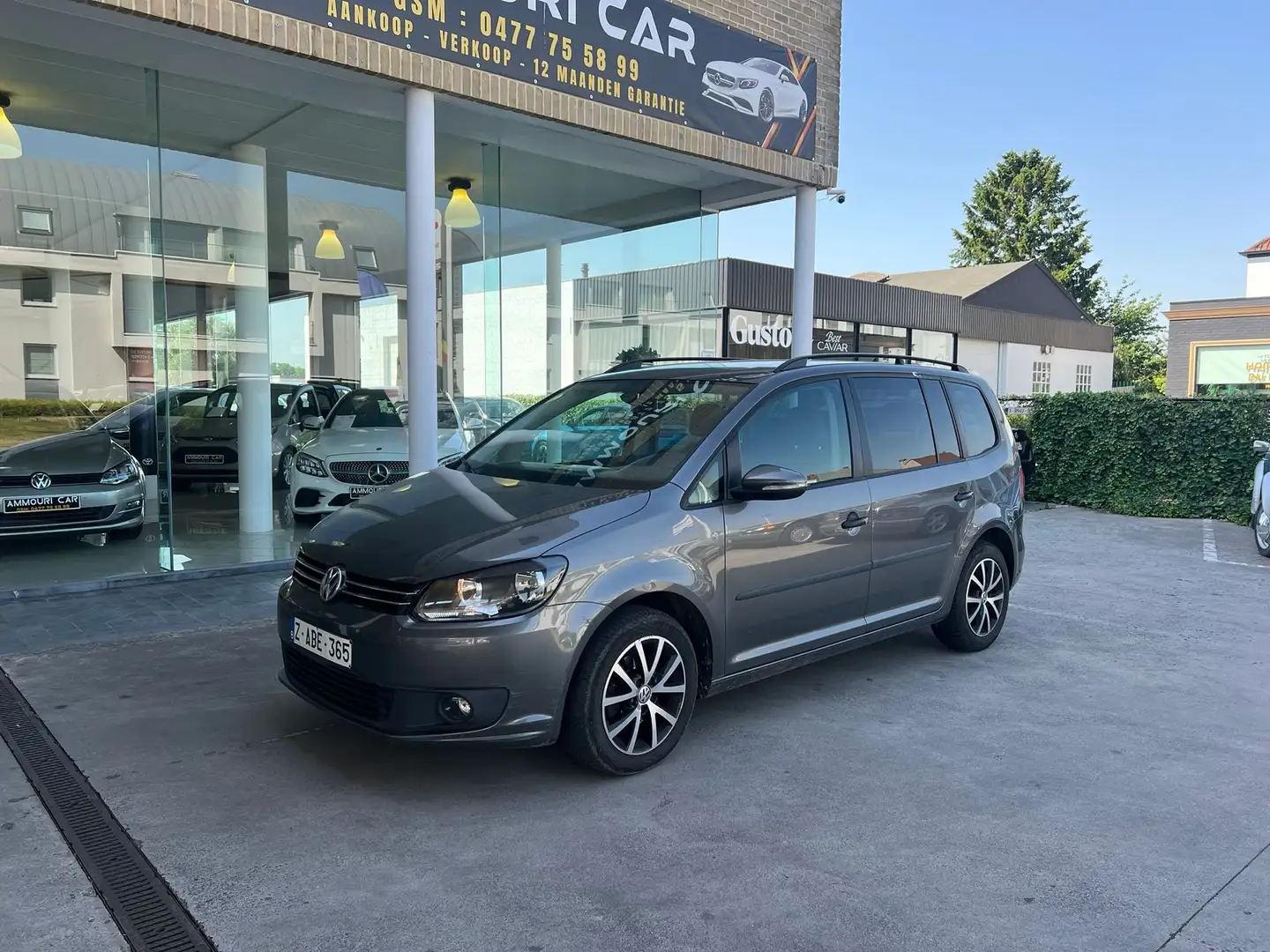Volkswagen Touran Touran 1.6 CR TDi Highline 7pl. Gris - 1
