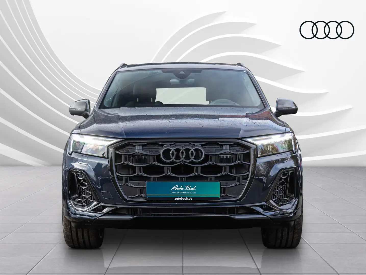 Audi Q7 SUV S-Line 55 TFSI quattro 340PS AIR Allrad A Blau - 2
