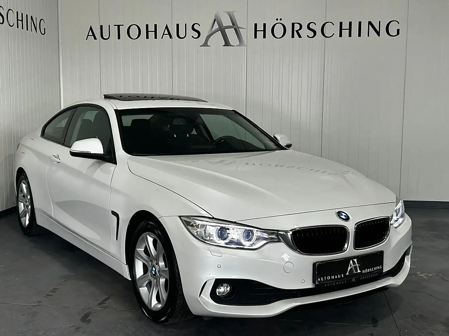 BMW 420 d Coupe Aut.//SCHIEBEDACH// Weiß - 1