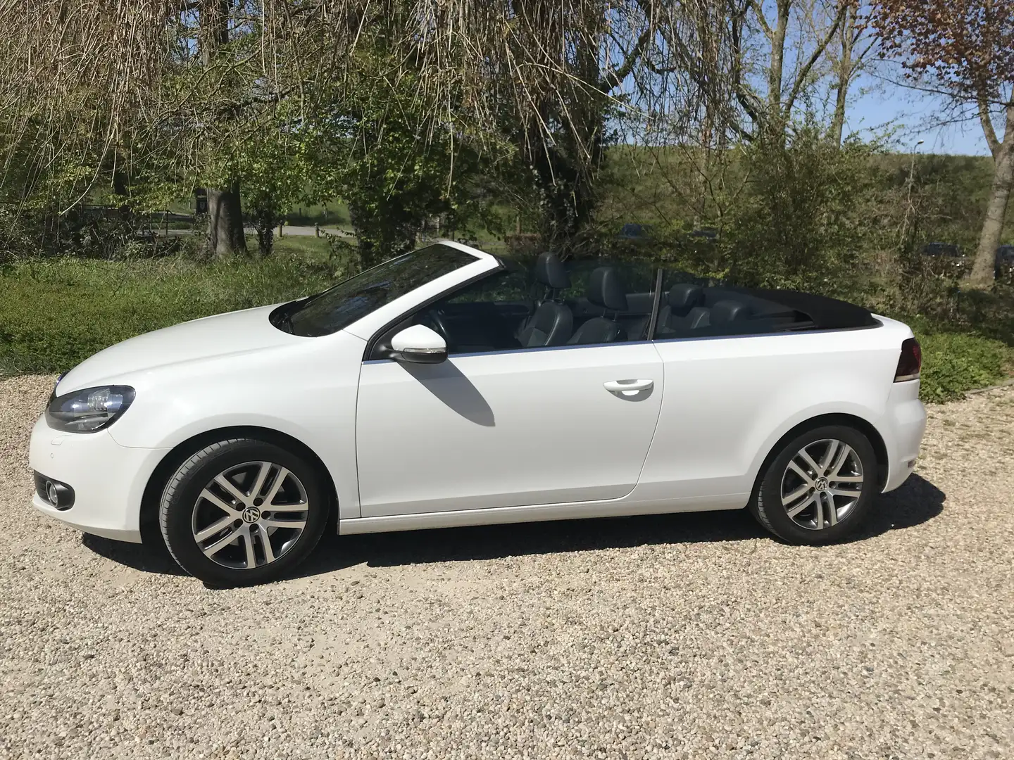 Volkswagen Golf 1.4 TSI Cabrio. gereviseerd motorblok ! stoelverw Wit - 2