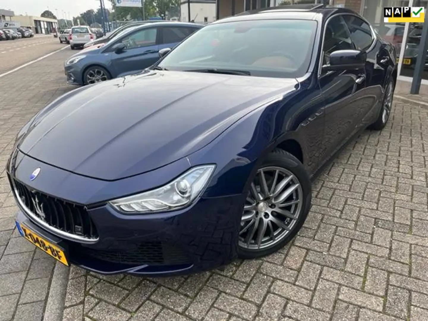 Maserati Ghibli 3.0 V6 D 104493KM SCHUIFDAK Bleu - 1