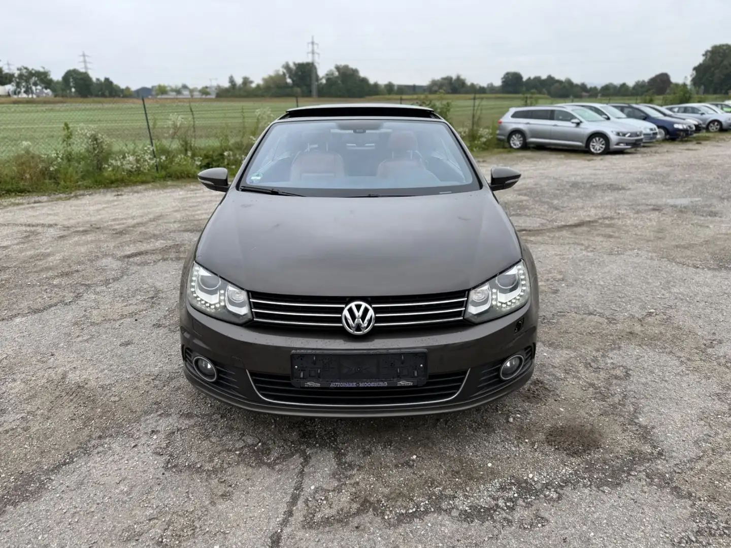 Volkswagen Eos 2.0 TDI DSG I Leder I DCC I Pano I Keyless Schwarz - 2