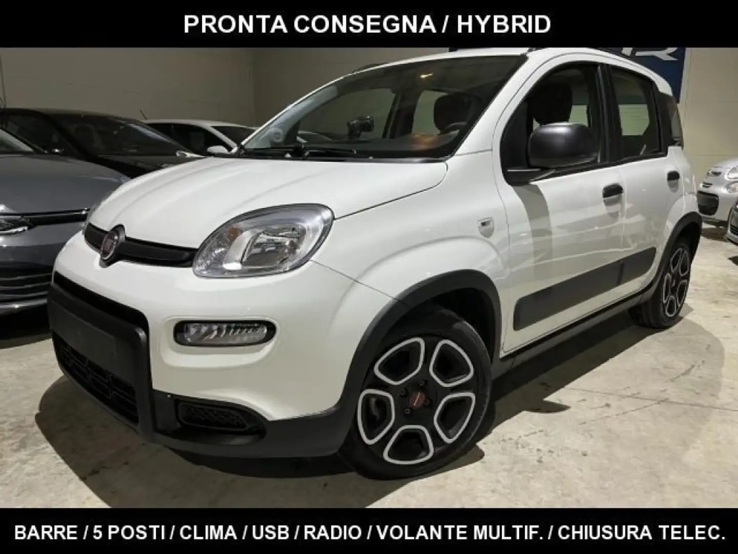 Fiat New Panda 1.0 FireFly S&S Hybrid City Life 5 POSTI/VOLA.MULT Szary - 2
