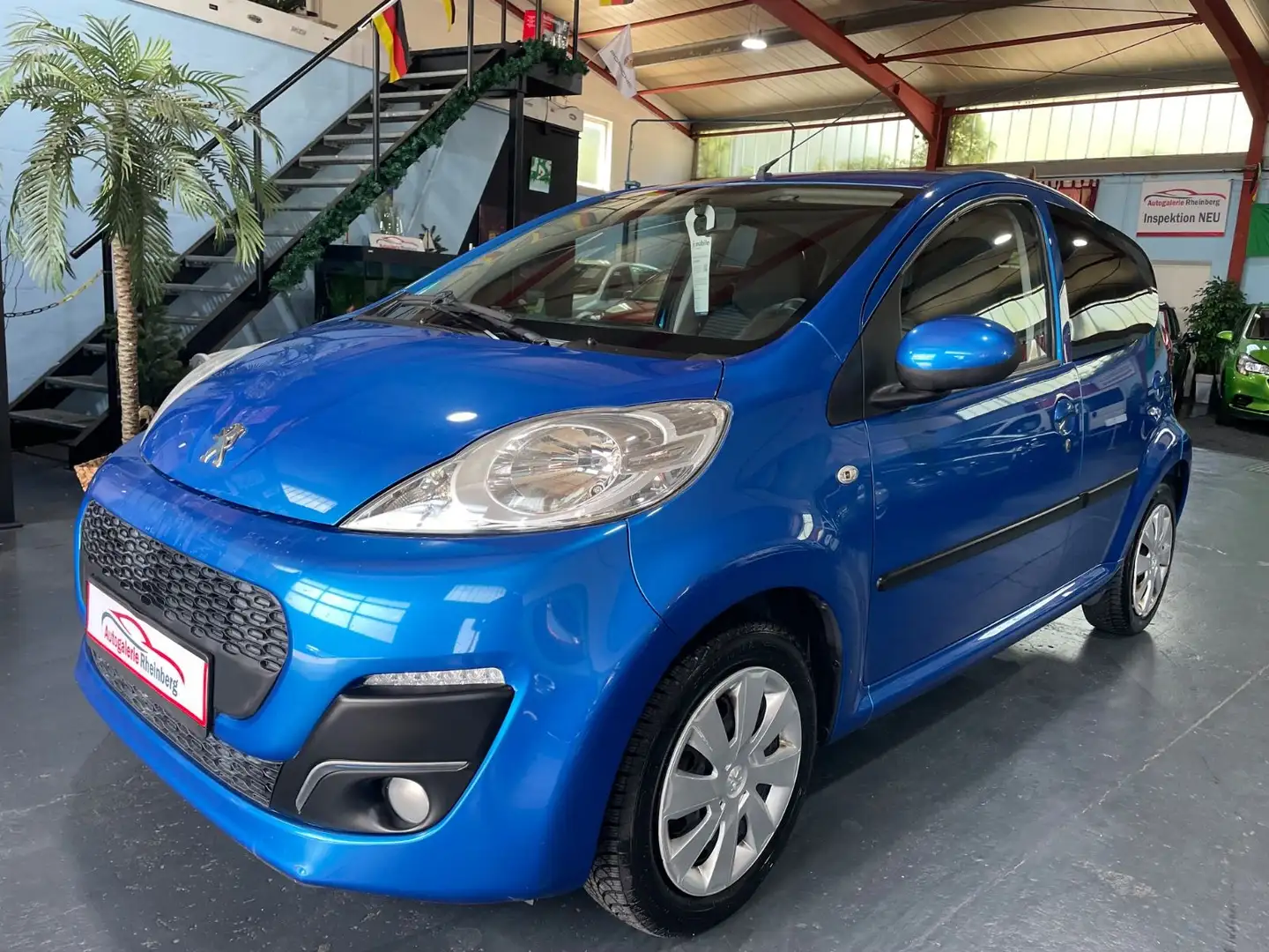 Peugeot 107 Style*TOP*KLIMA*1.HAND*PDC*ALLWETTER*TÜV NEU Blau - 1