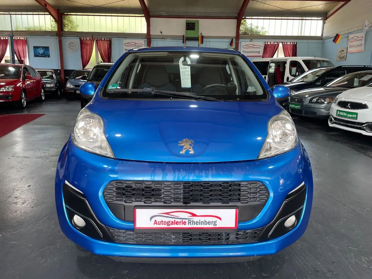 Peugeot 107 Style*TOP*KLIMA*1.HAND*PDC*ALLWETTER*TÜV NEU Blau - 2
