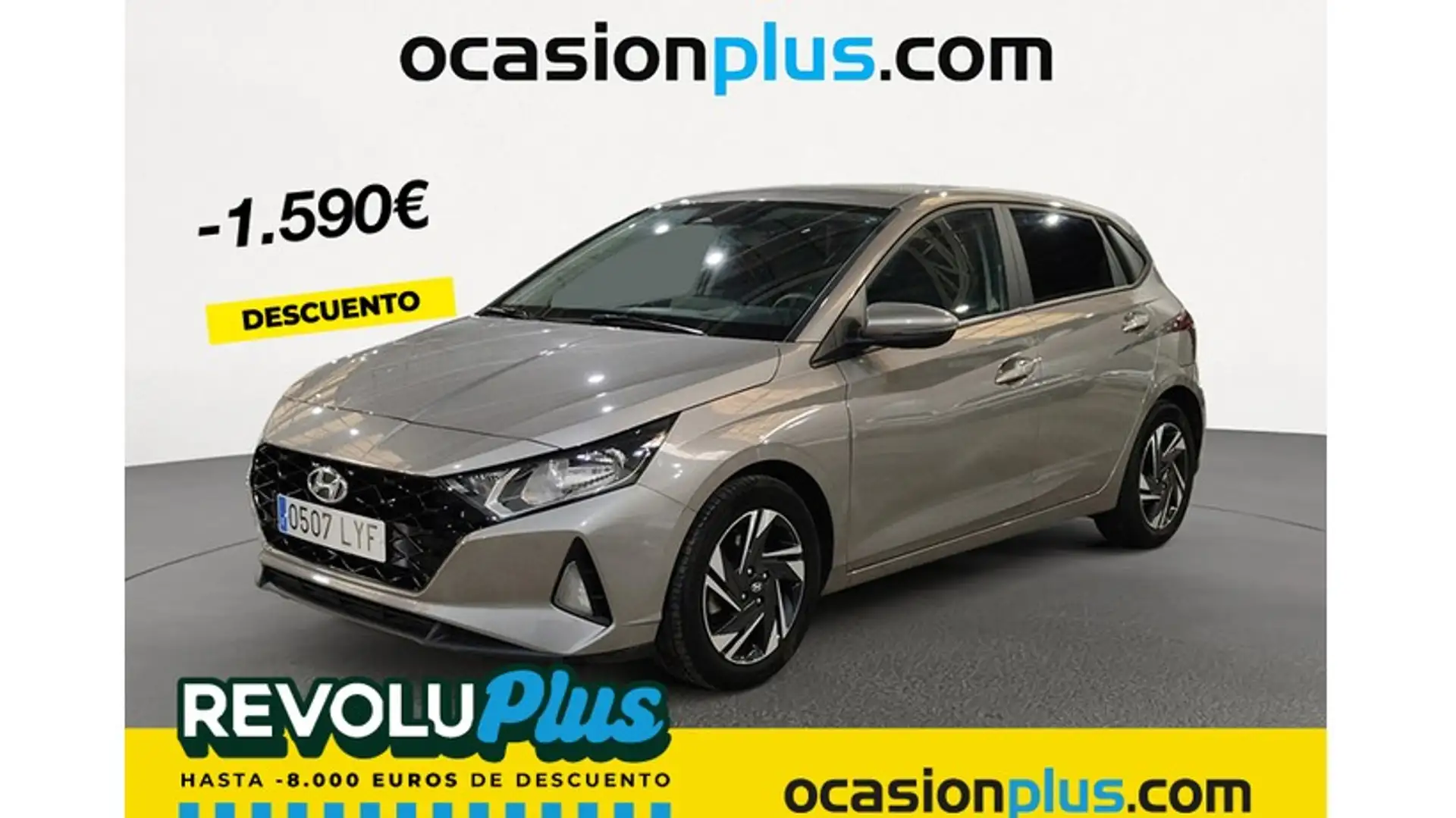 Hyundai i20 1.0 TGDI Klass 100 Marrón - 1
