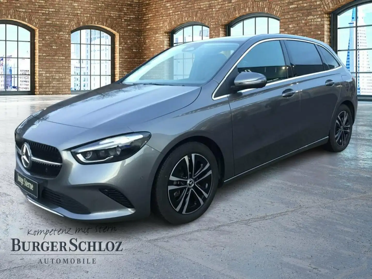 Mercedes-Benz B 180 AHK AUT Fernlichtass. Kam. KlimaA LED LM Grau - 1