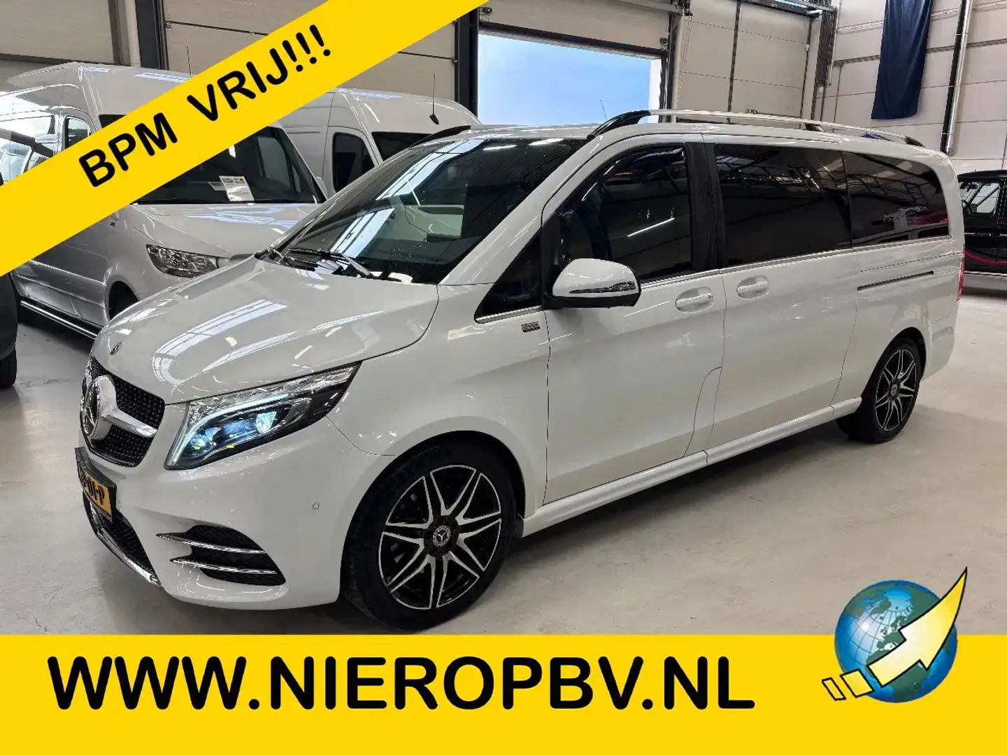 Mercedes-Benz V 300 300D Dubbelcabine Automaat EURO 6 Koelkast Electri Wit - 1