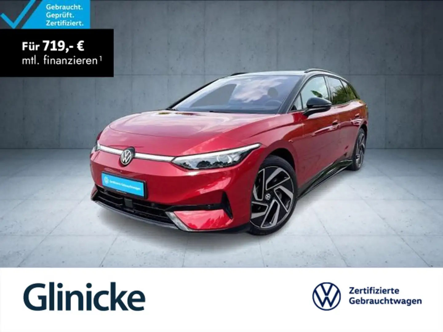 Volkswagen ID.7 Tourer Pro AHK/Matrix/Black/360/Assist/H&K/ Rot - 1
