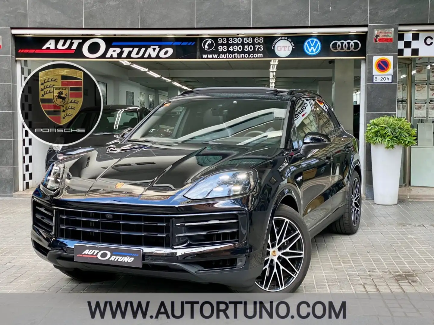 Porsche Cayenne E-Hybrid Aut. Negro - 1