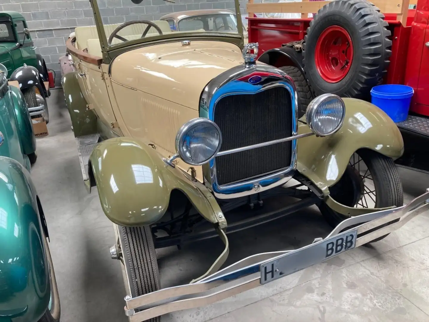 Ford FORD A-Modell Roadster Descapotable Manual de 4 P Beige - 2