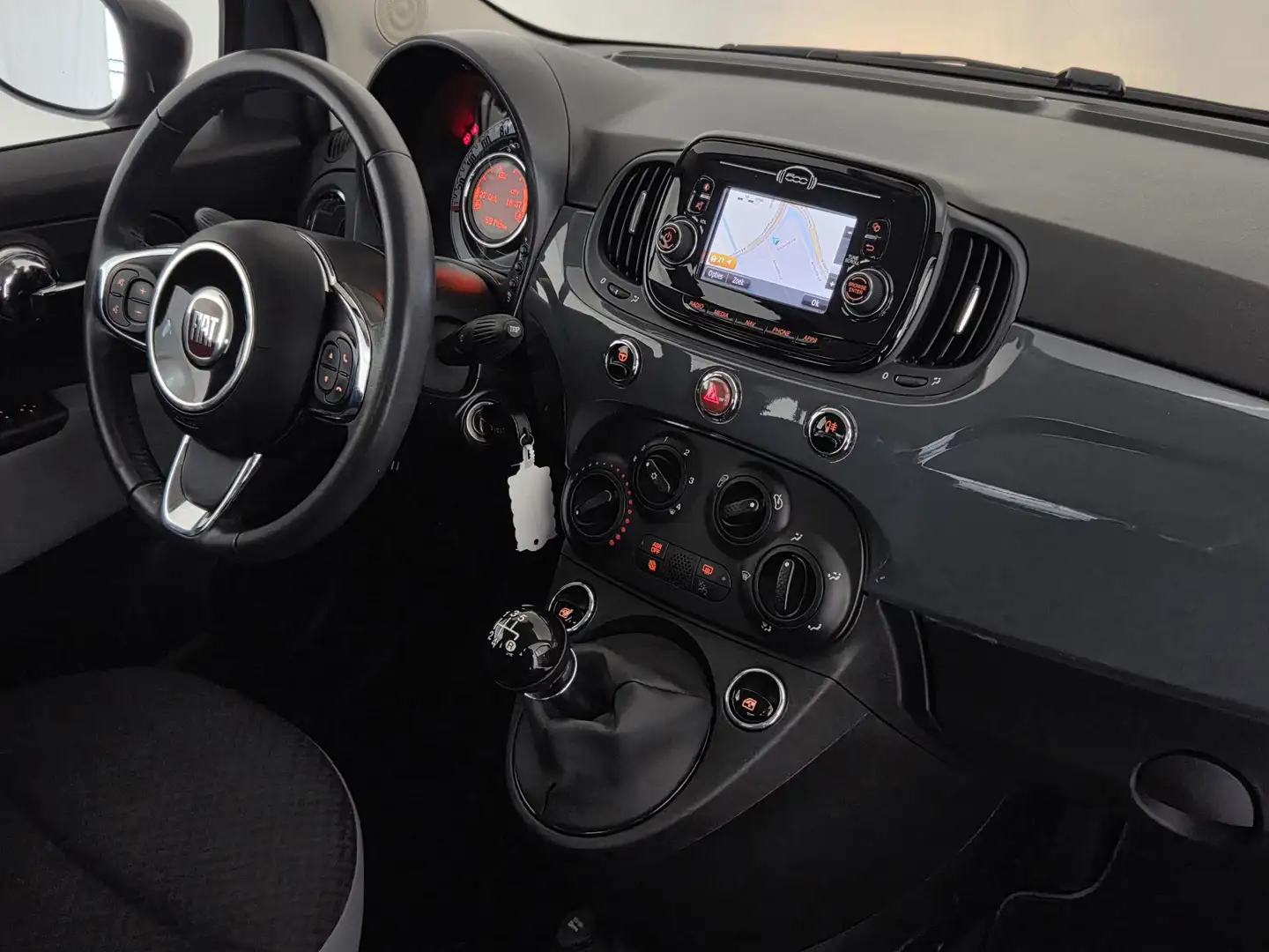 Fiat 500C 1.2 Young | Navigatie | Airconditioning | Goed Ond Grigio - 2