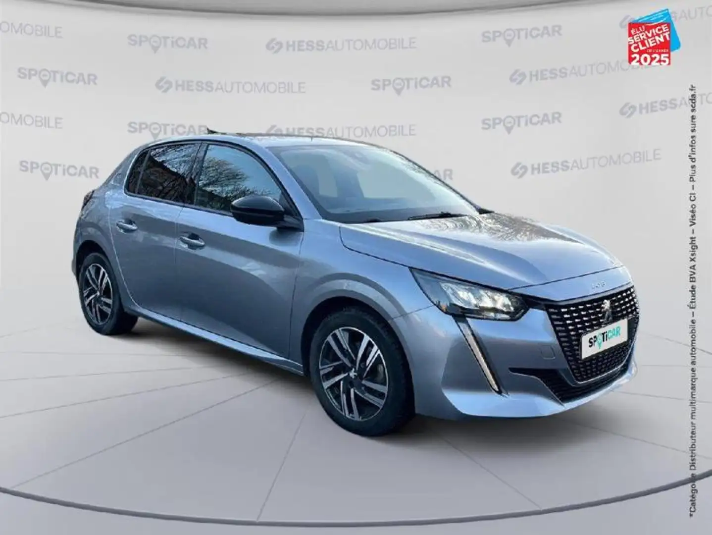 Peugeot 208 1.2 PureTech 100ch S\u0026S Allure  Pack Gris - 2