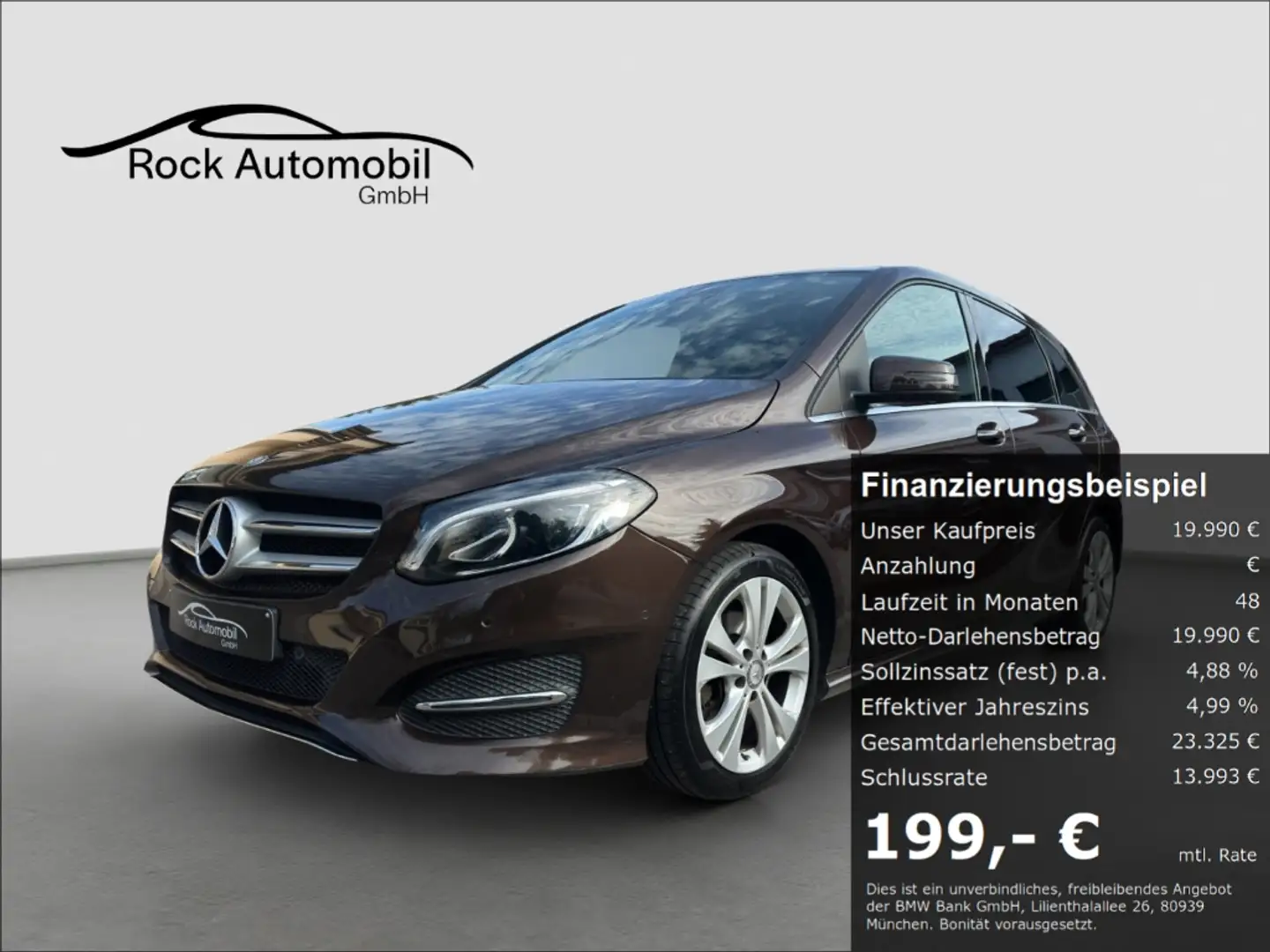 Mercedes-Benz B 220 d LED Automatik AHK 7G *Garantie* Brun - 1