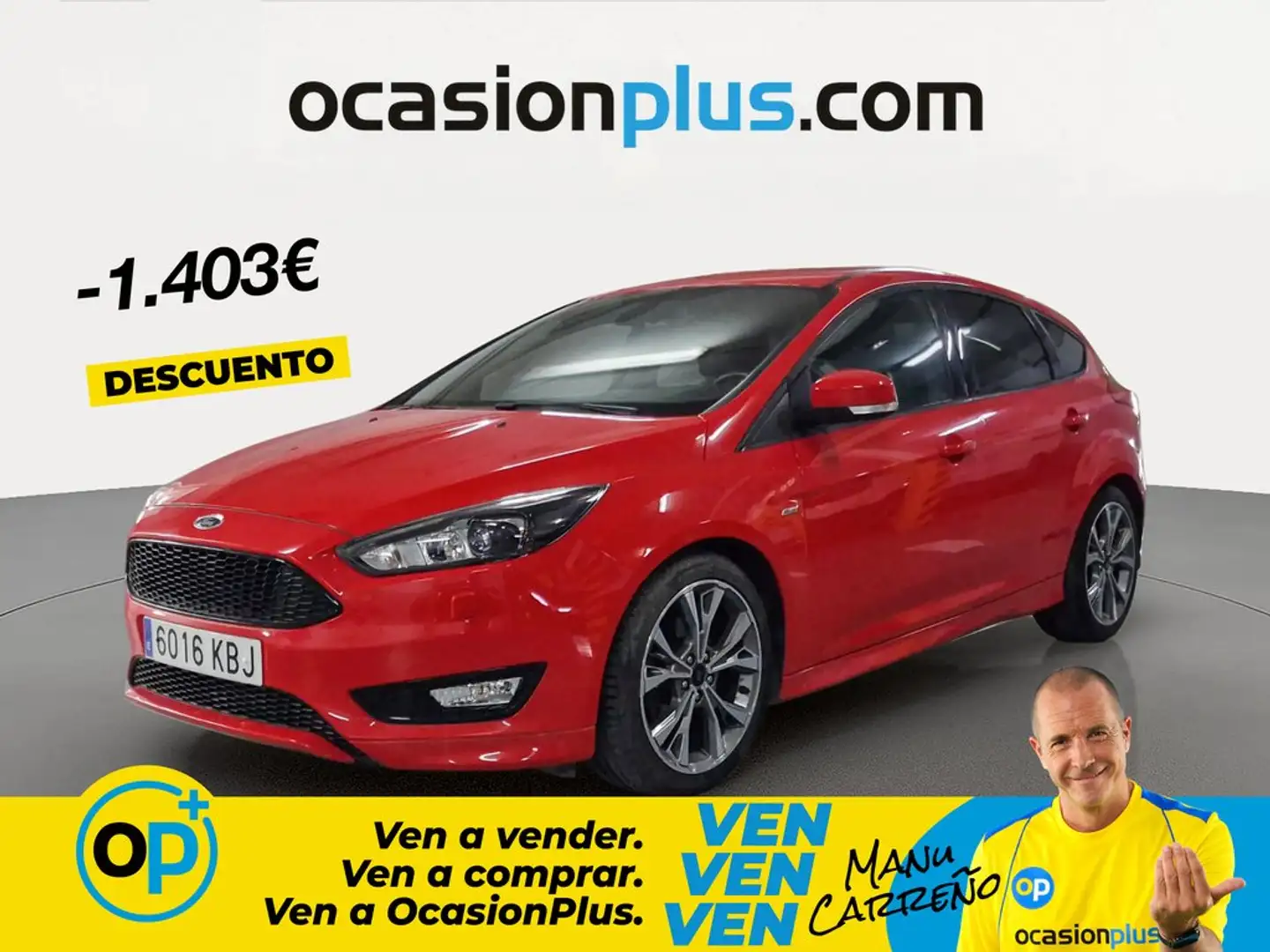 Ford Focus 1.5 EcoB. T ST-Line Red&Black Ed. 182 Rojo - 1