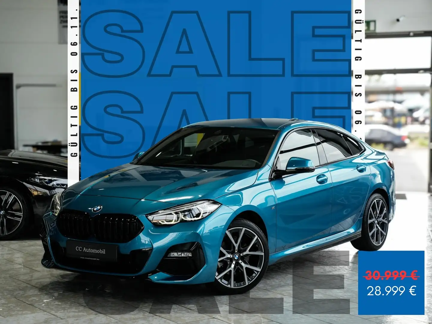 BMW 218 218i Gran Coupe M Sport Kamera ACC Bleu - 1