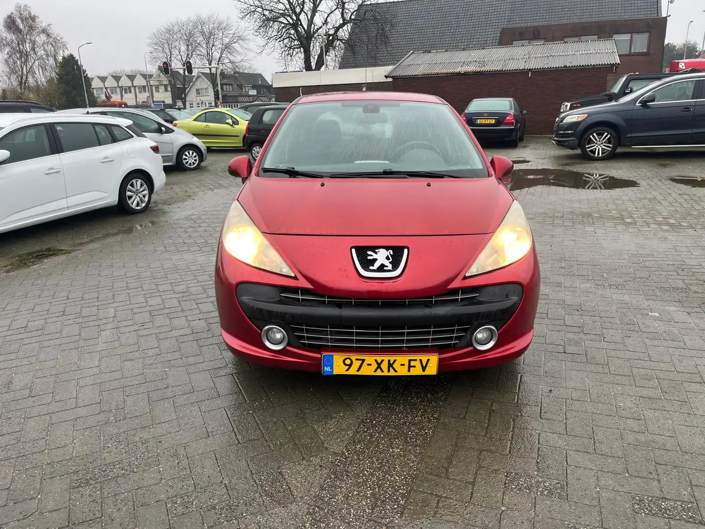 Peugeot 207 1.6 VTi XS Pack automaat ecc camera parkeersensore Rood - 1