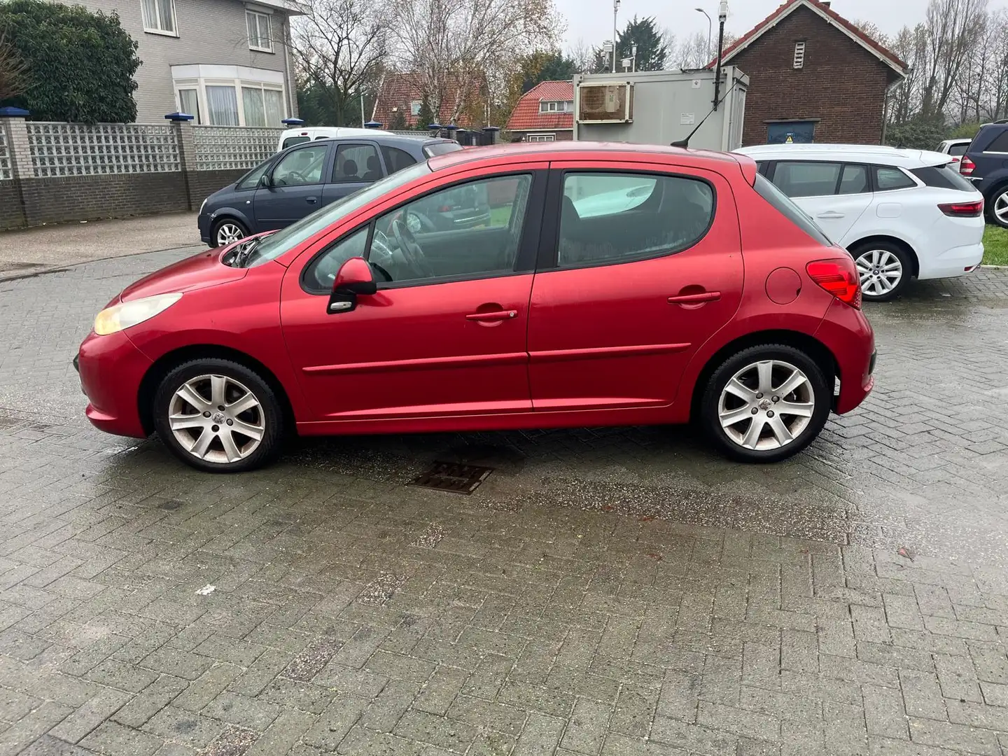 Peugeot 207 1.6 VTi XS Pack automaat ecc camera parkeersensore Rood - 2