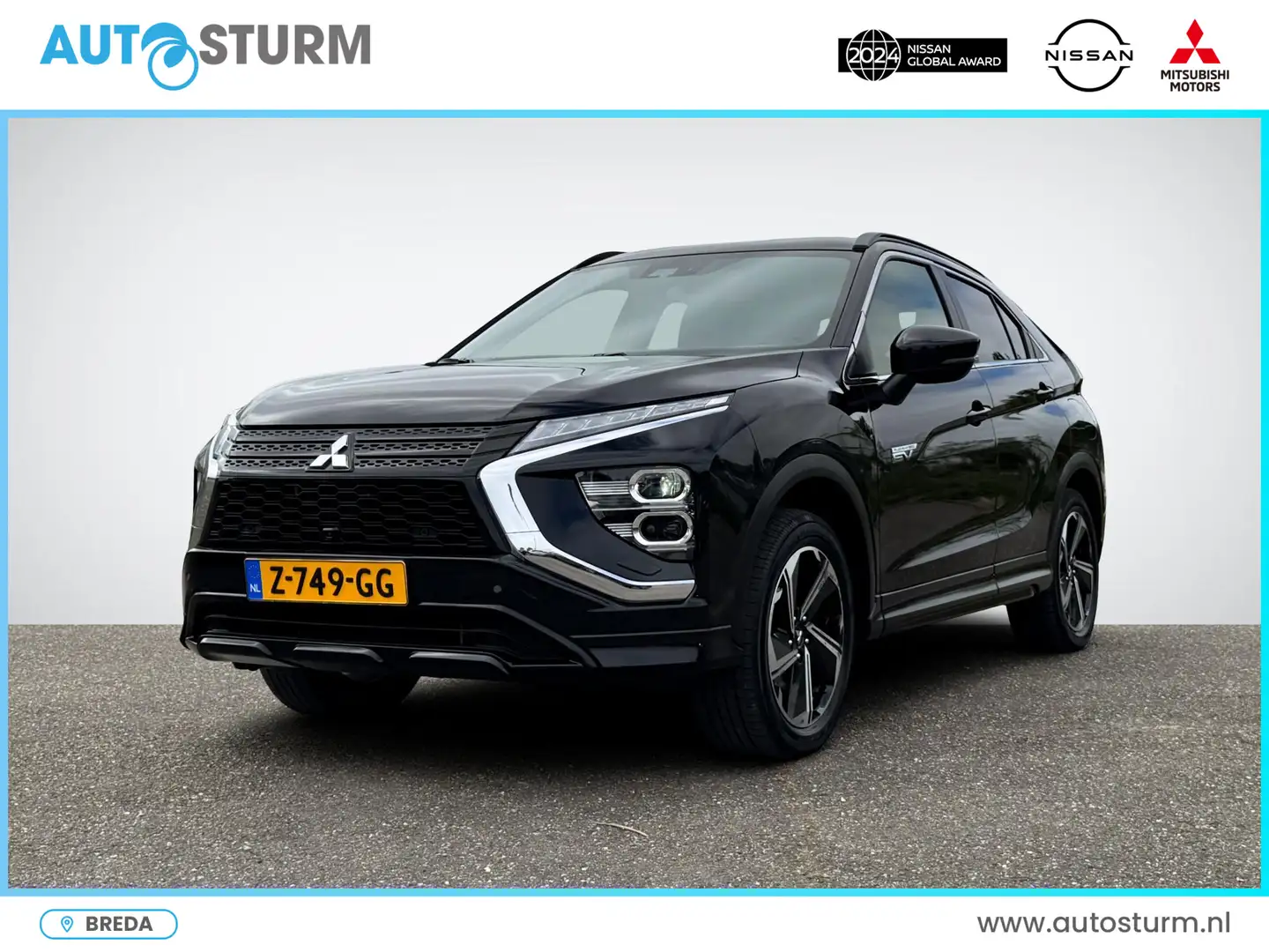 Mitsubishi Eclipse Cross 2.4 PHEV Executive | Stuur- + Stoelverwarming | Do Zwart - 1