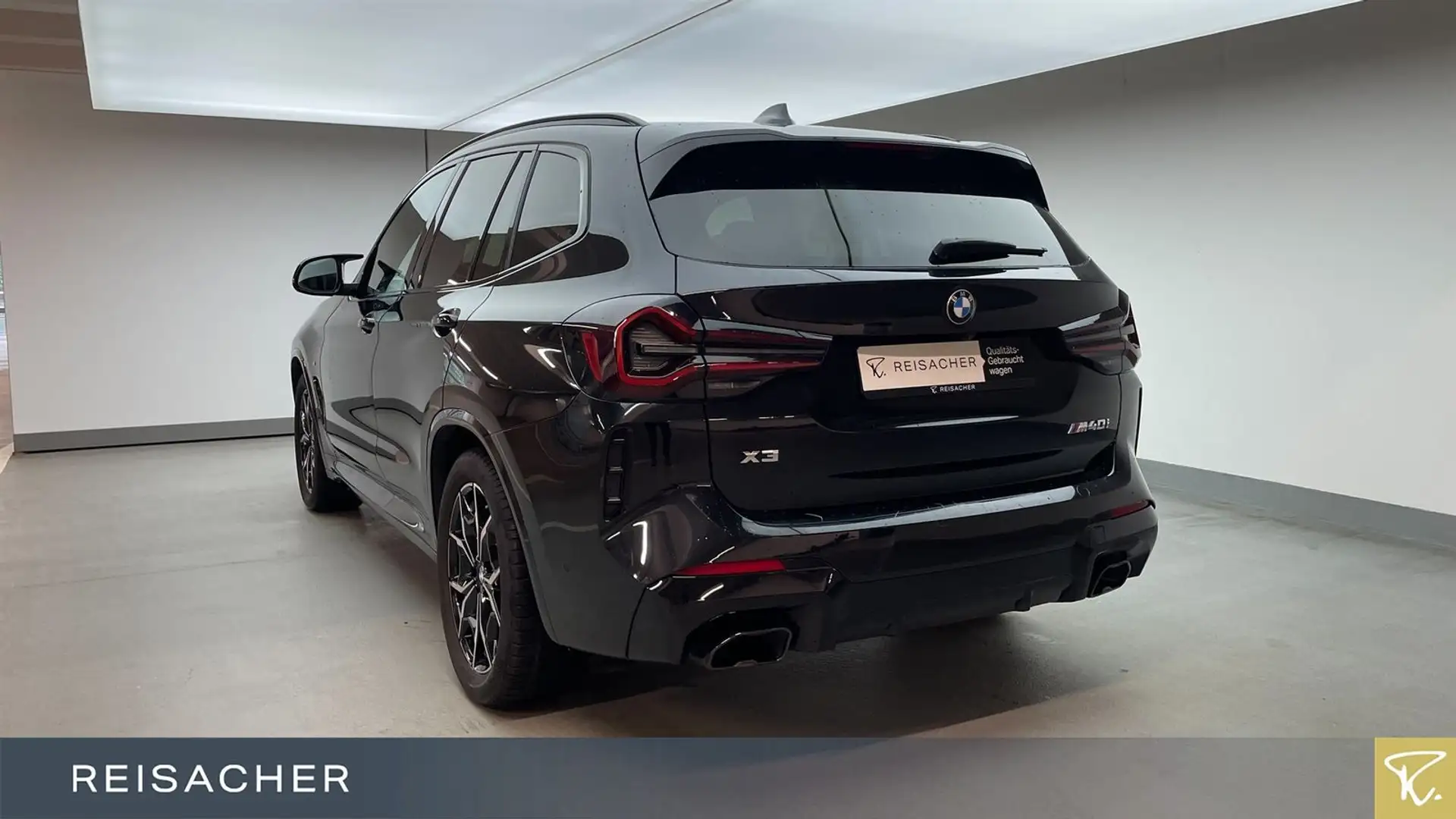 BMW X3 M i A StdHzg,Pano,AHK,el.Sitz+Mem,DAProf Schwarz - 2
