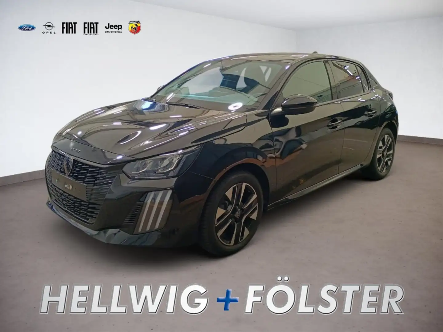Peugeot 208 Allure 1.2  AUT. Schwarz - 1