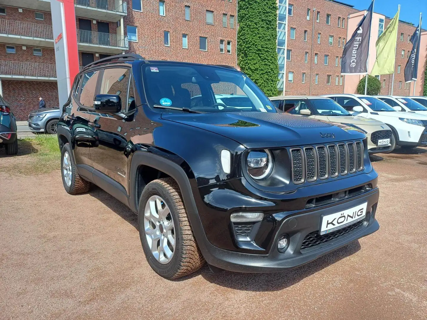Jeep Renegade 1.3 PHEV Automatik 4x4 Klima* Zwart - 2