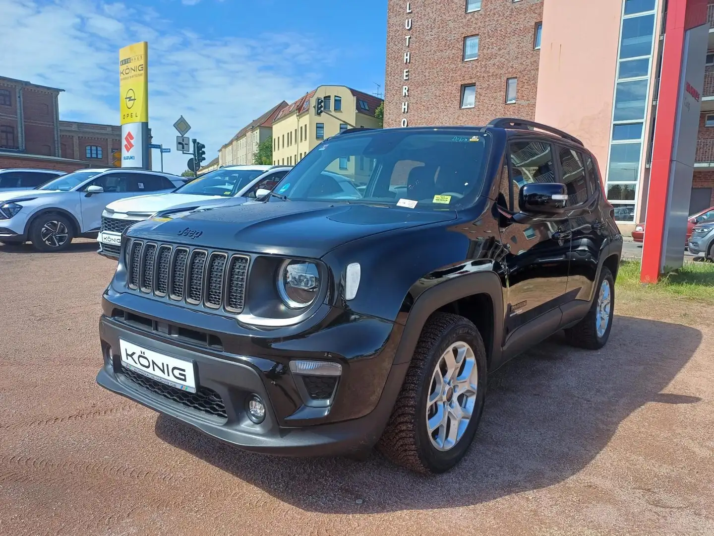 Jeep Renegade 1.3 PHEV Automatik 4x4 Klima* Zwart - 1