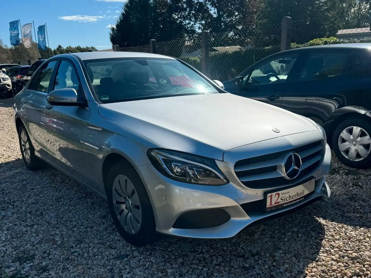 Mercedes-Benz C 180 Lim.*Xenon*SHZ*Garantie*TÜV+Service Neu* Silber - 1