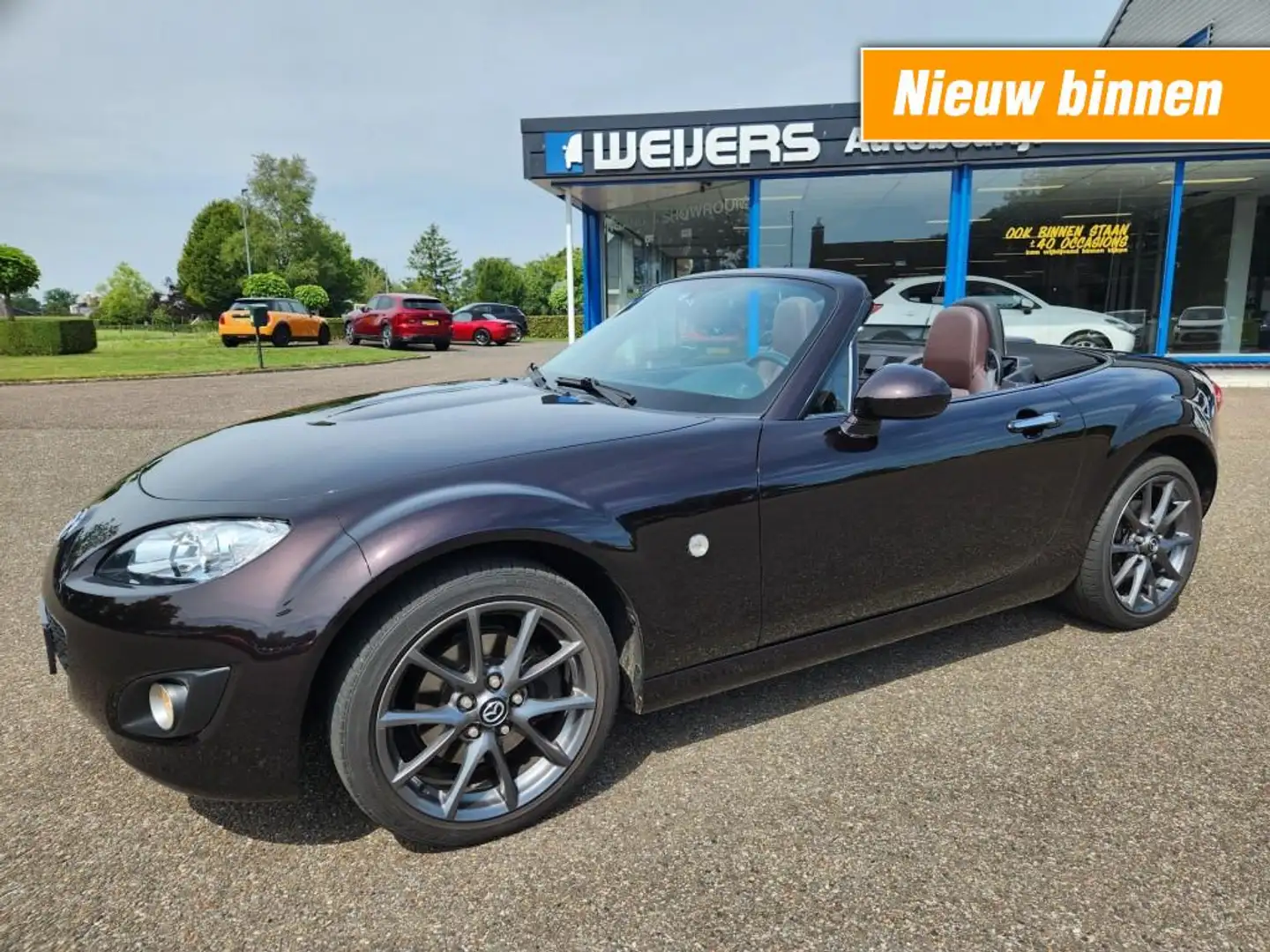 Mazda MX-5 1.8 HANABI  Navi, Cruise-control, Clima, 17 inch L Bruin - 1