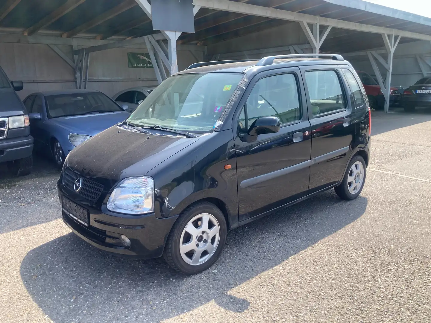 Opel Agila 1.0 12 V Klima 8-fach LM Tüv 12-2024 Černá - 1