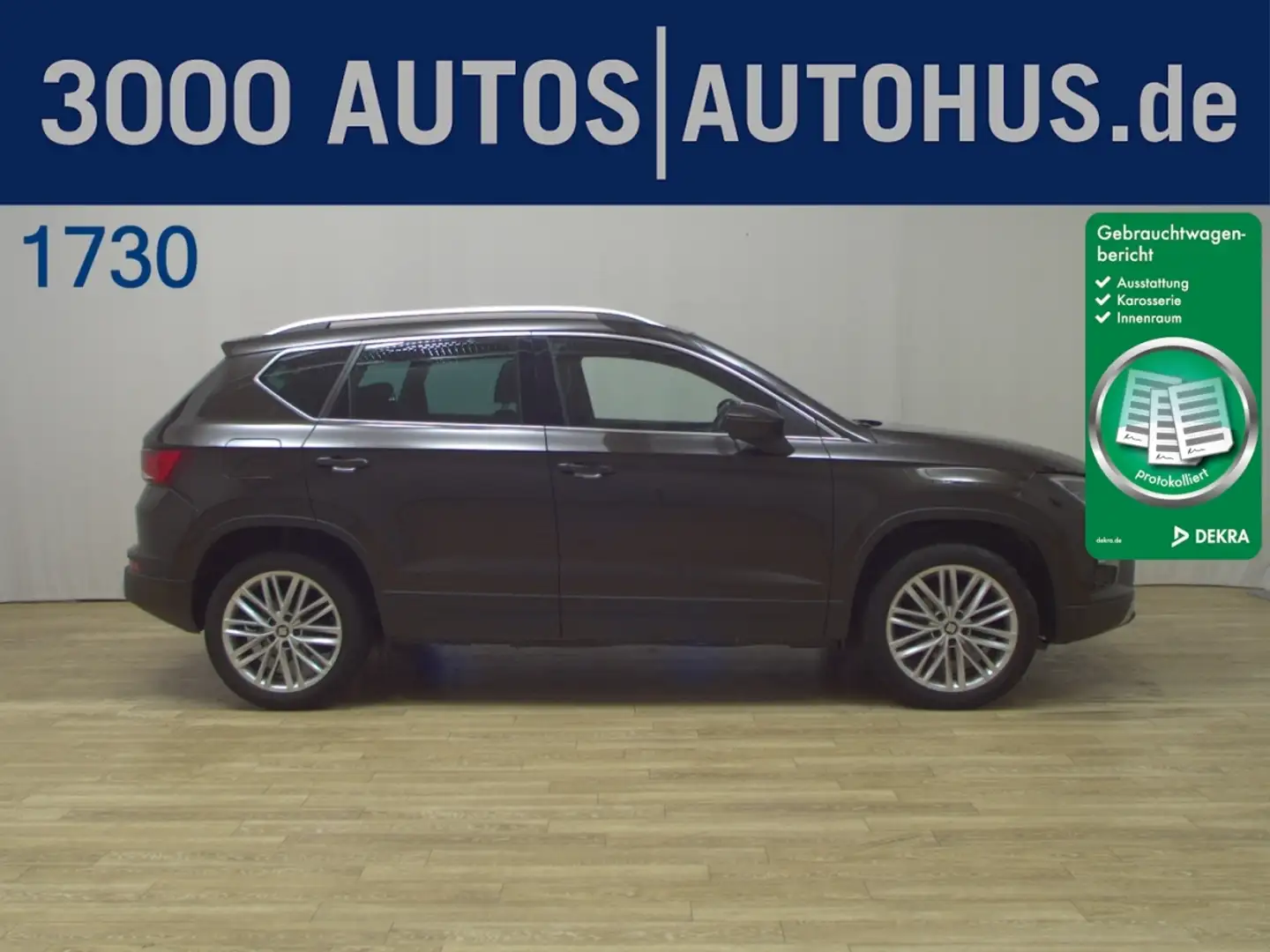 SEAT Ateca 1.6 TDI Xcellence ACC AHK LED Navi KeyLess Barna - 1