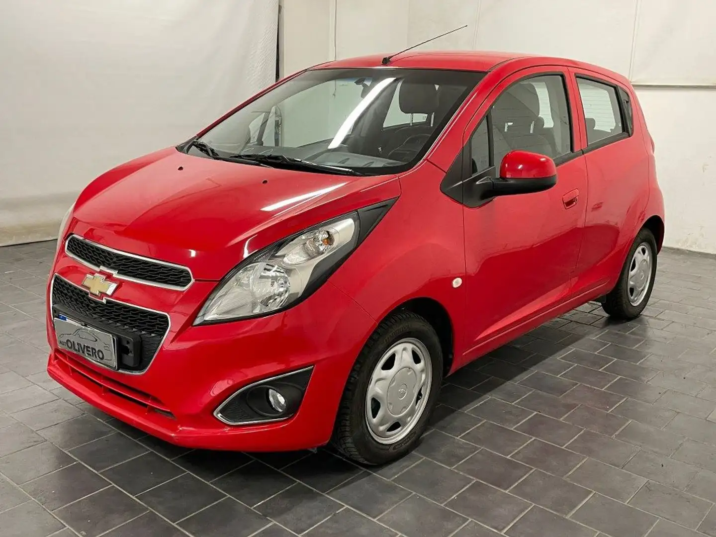 Chevrolet Spark 1.0 5porte 69cv-UNIPRO-NEOPATENTATI Roşu - 2