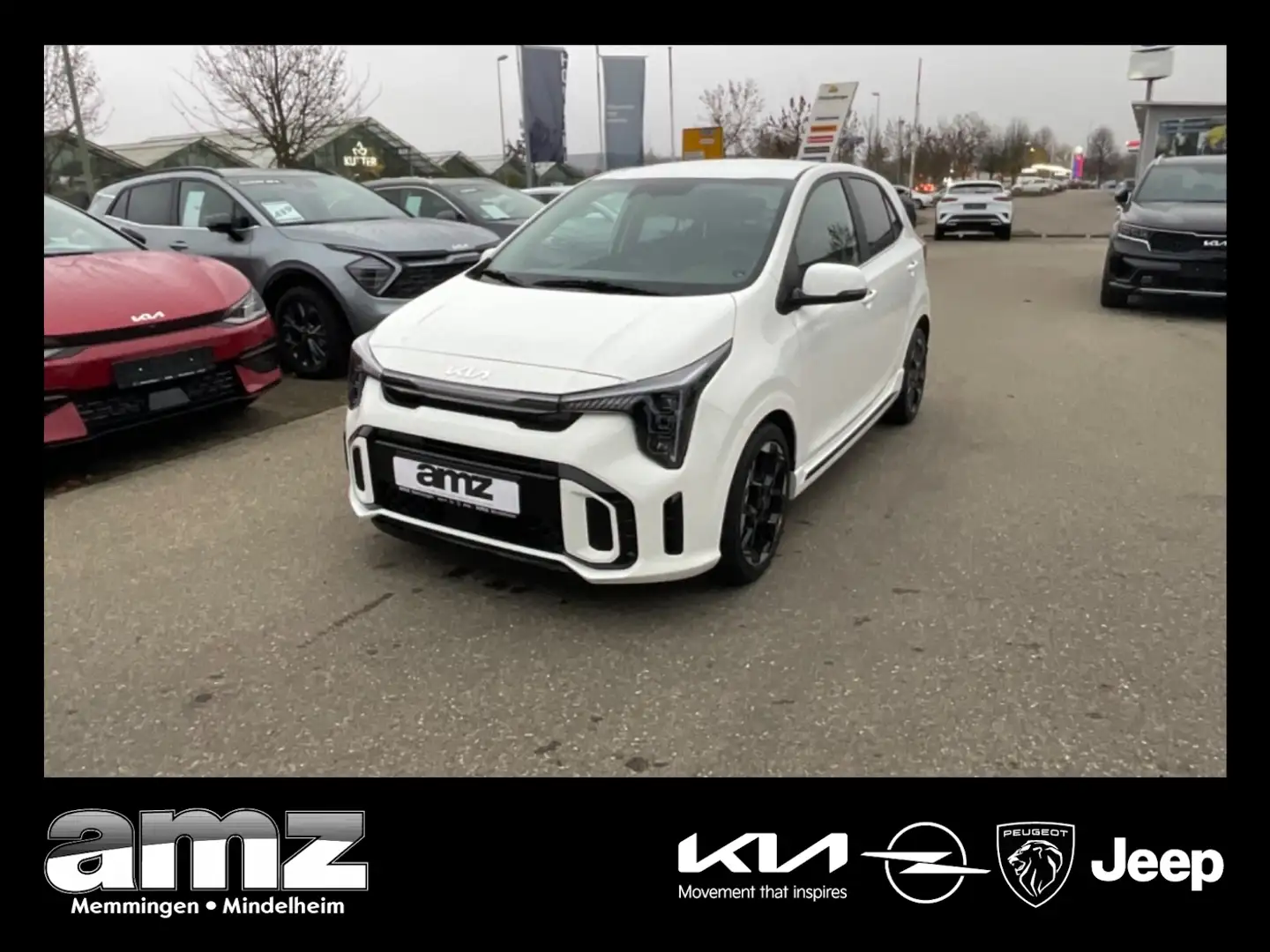 Kia Picanto 1.2 GT-Line *Sitzheizung*Lenkradheizung* Bílá - 1