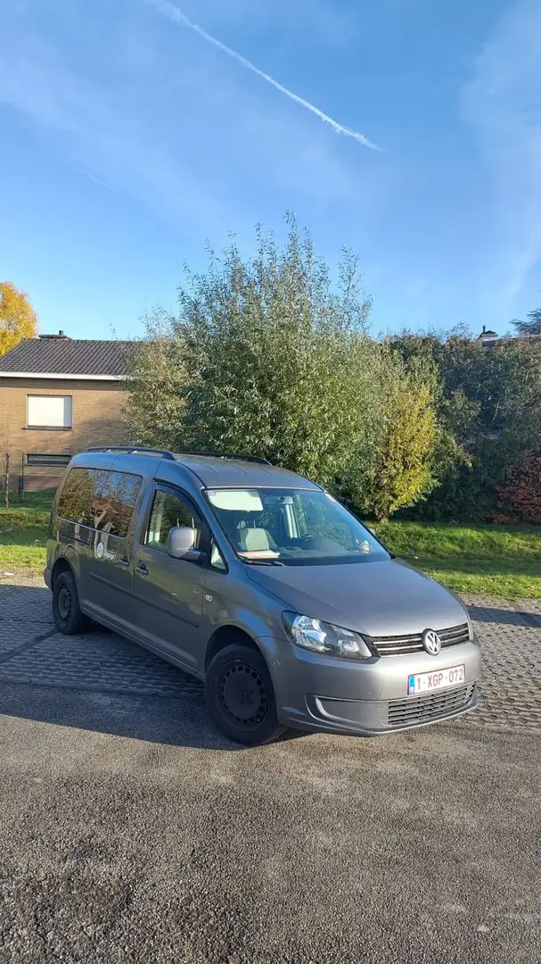 Volkswagen Caddy Maxi CNG Gris - 1