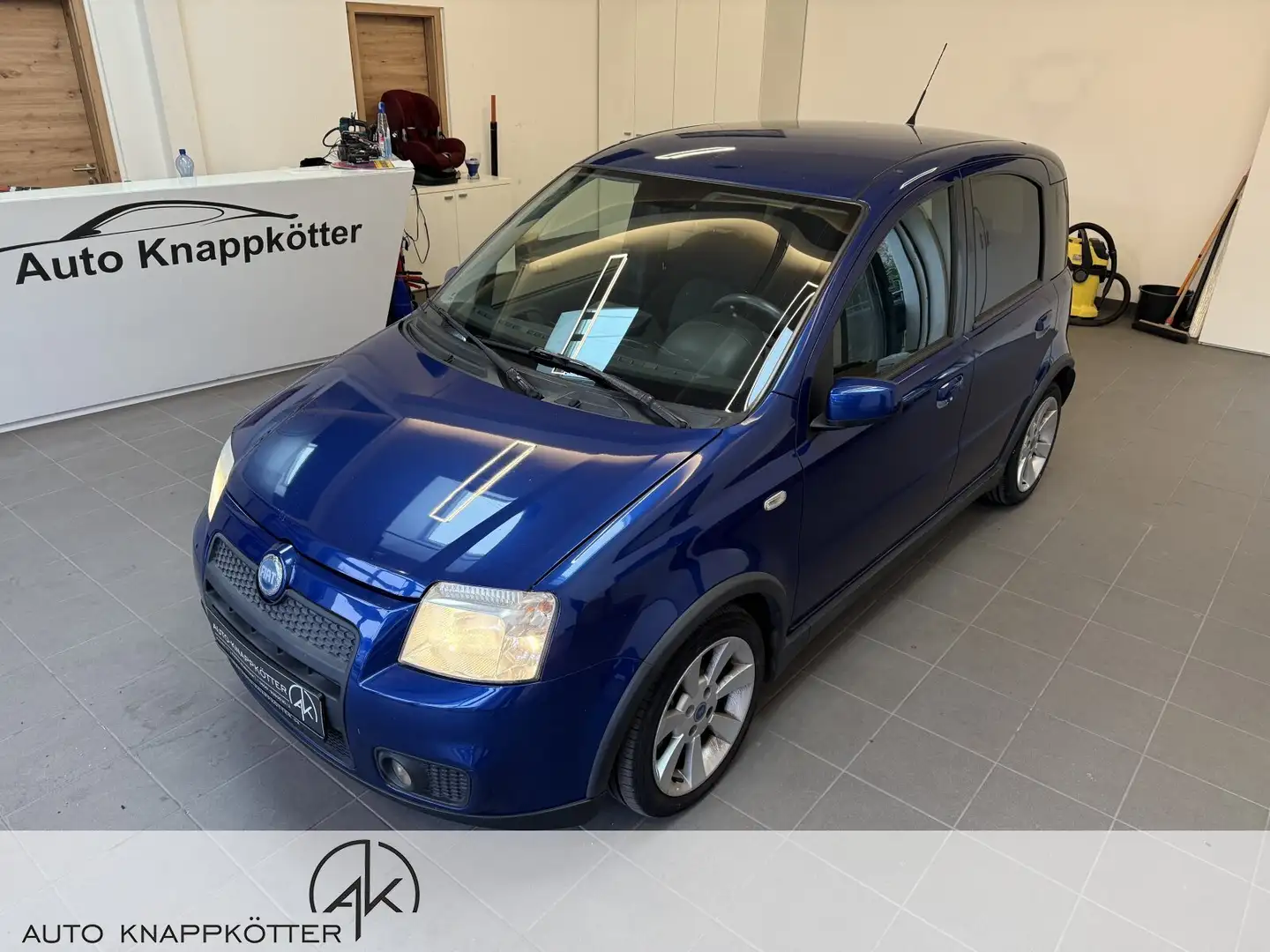 Fiat Panda Panda 100 HP Klima/BC/R-CD/eFH./NSW Bleu - 2