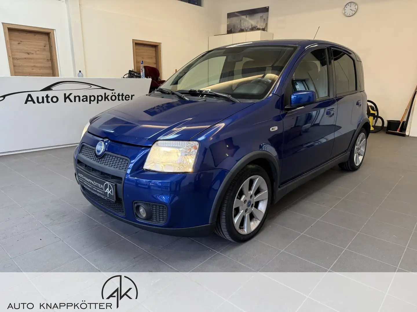 Fiat Panda Panda 100 HP Klima/BC/R-CD/eFH./NSW Blauw - 2